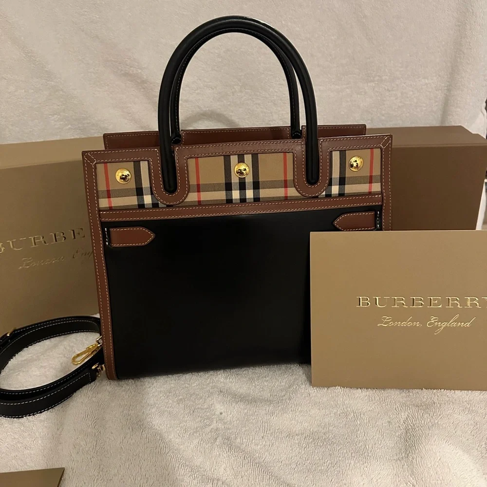 Burberry Tote/shoulder crossbody - Picture 15 of 16